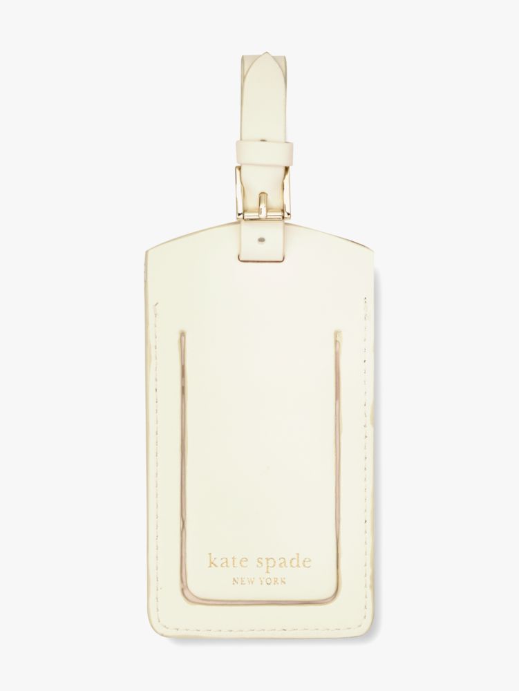 Kate spade luggage online tags