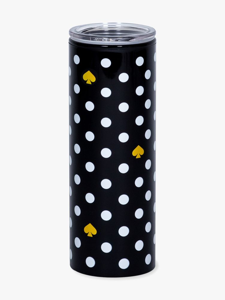 Kate Spade,Polka Dot Thermal Mug,Tumbler,Acrylic,Graphic,Lead Free,Insulated,