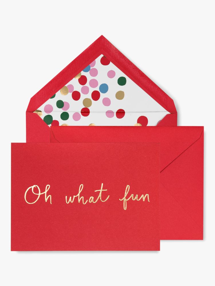 Kate Spade,Holiday Assorted Card Set,