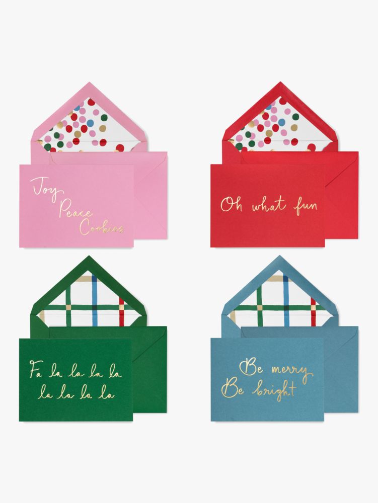 Kate Spade,Holiday Assorted Card Set,