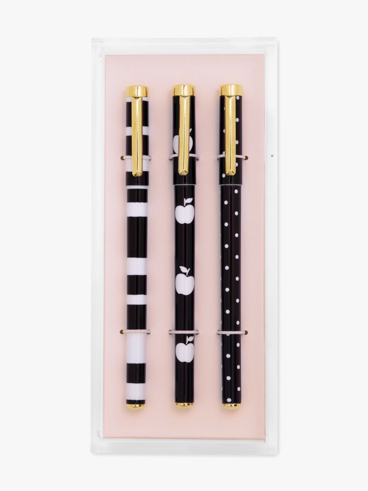 Kate Spade Fine Tip Pen Set, Colorblock by Lifeguard Press Inc.