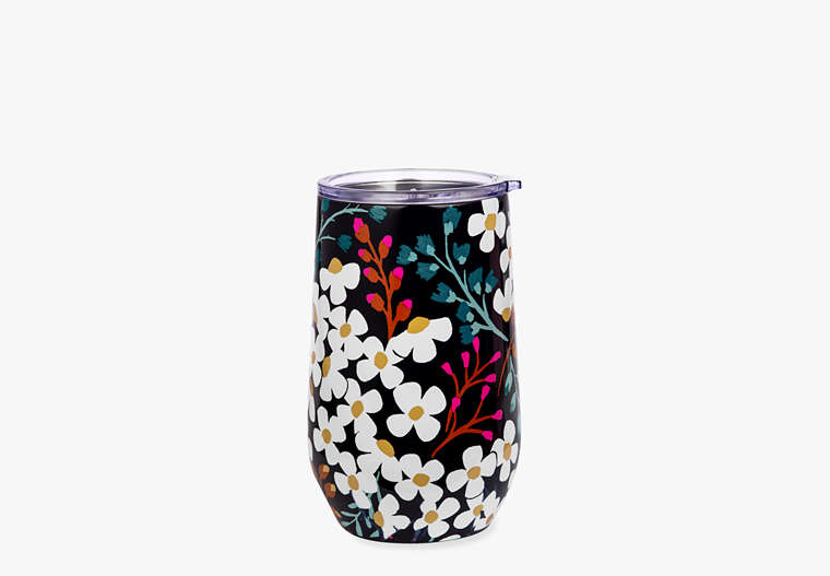 Kate Spade,fall floral stainless steel wine tumbler,kitchen & dining,Multi