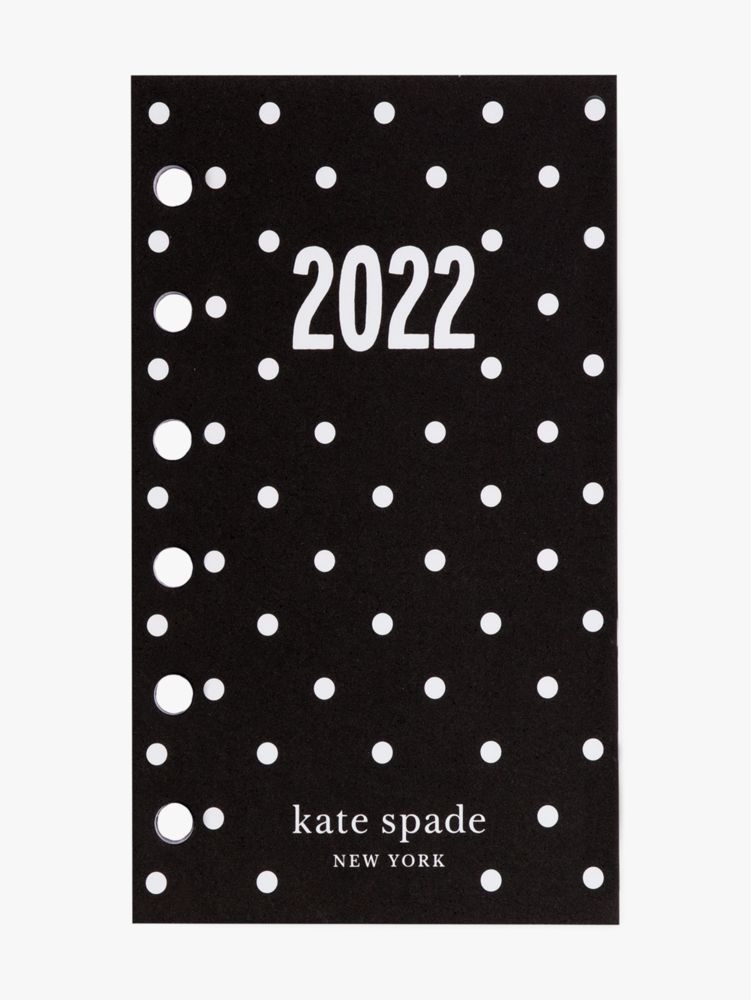 2022 Pin Dot Pocket Size Weekly u0026 Monthly Calendar Refill | Kate Spade New  York