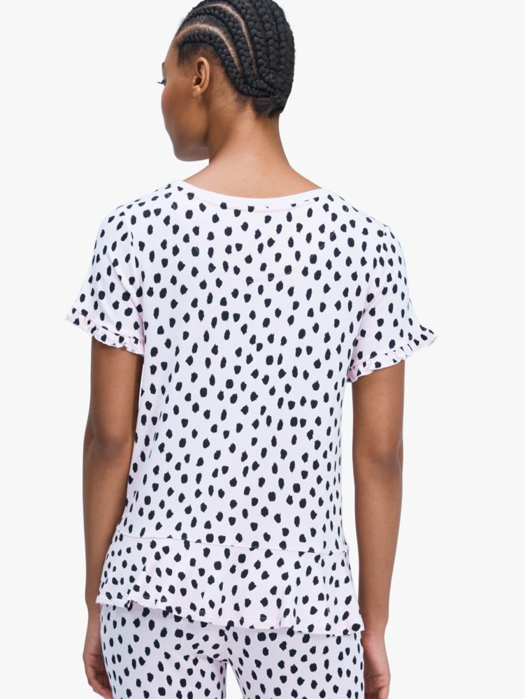 Kate Spade,French Terry Short-sleeve Lounge Top,