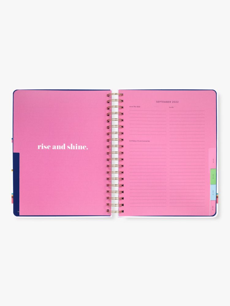 Kate Spade,Bookshelf 17-Month Mega Planner,Multi