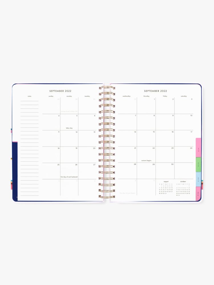 Kate Spade,Bookshelf 17-Month Mega Planner,Multi