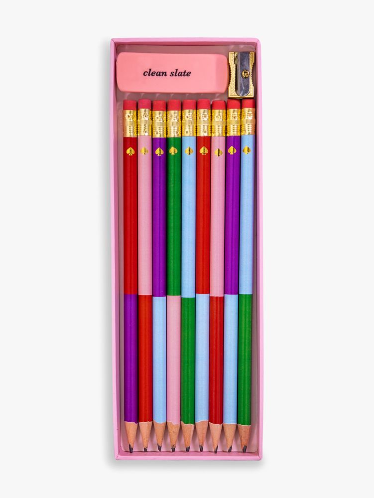 Clean Slate Colorblock Pencil Set, , Product