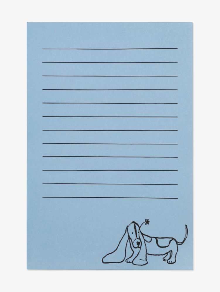 Kate Spade,Dog Party 3-piece Notepad Set,