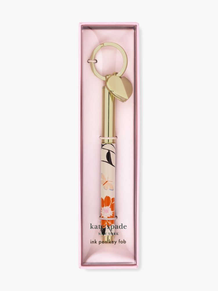 Floral Garden Ink Pen Key Fob | Kate Spade New York