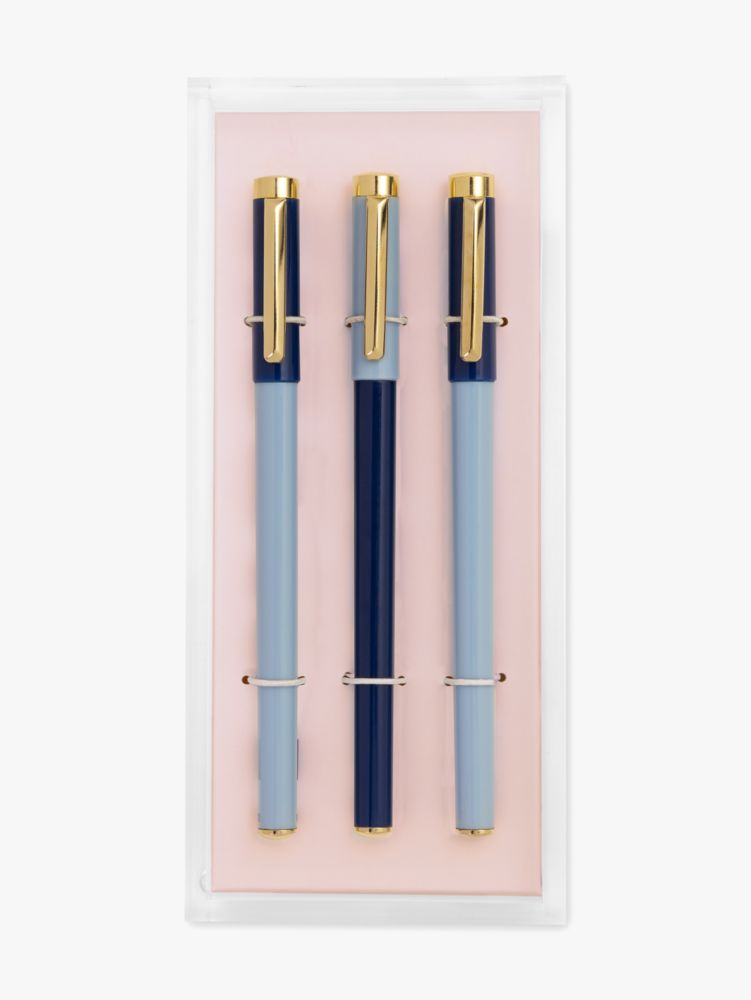 Catalina Gold Felt Tip Pens, Set of 3