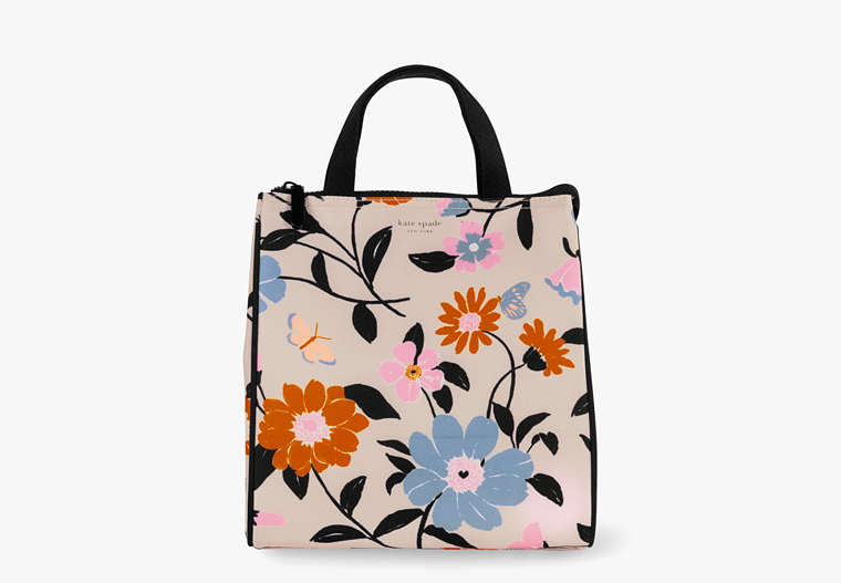 Kate Spade,Floral Garden Lunch Bag,kitchen & dining,Multi