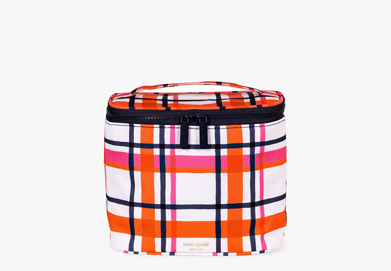 Spring Plaid Lunch Tote, , Product