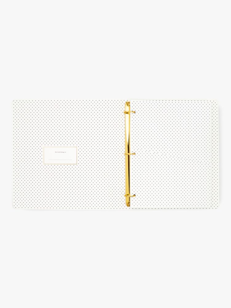 Kate Spade,Yes Yes Yes Bridal Planner,office accessories,Gold