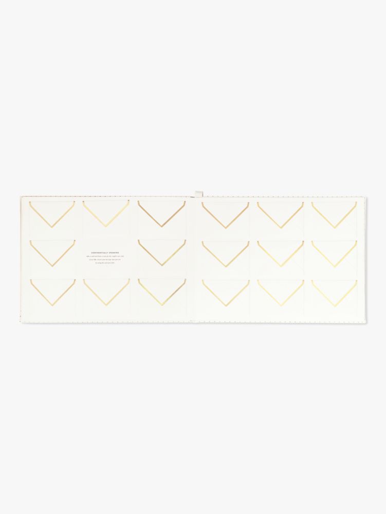 Kate Spade,And The Story Begins Bridal Guest Book,office accessories,Gold