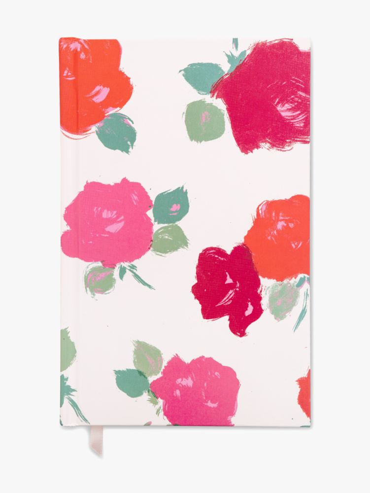 Kate Spade,Brushy Rose Journal,office accessories,Red