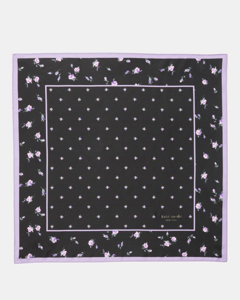 Kate Spade,Rose Dot Silk Bandana,