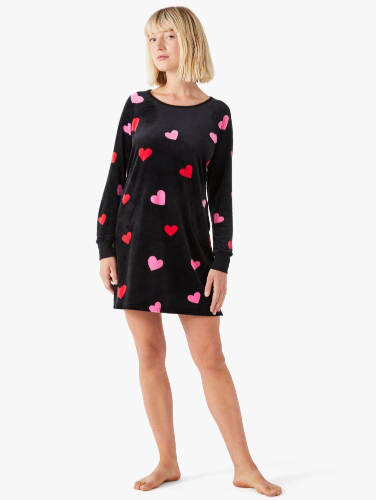 Kate Spade,Heart Confetti Sleepshirt,