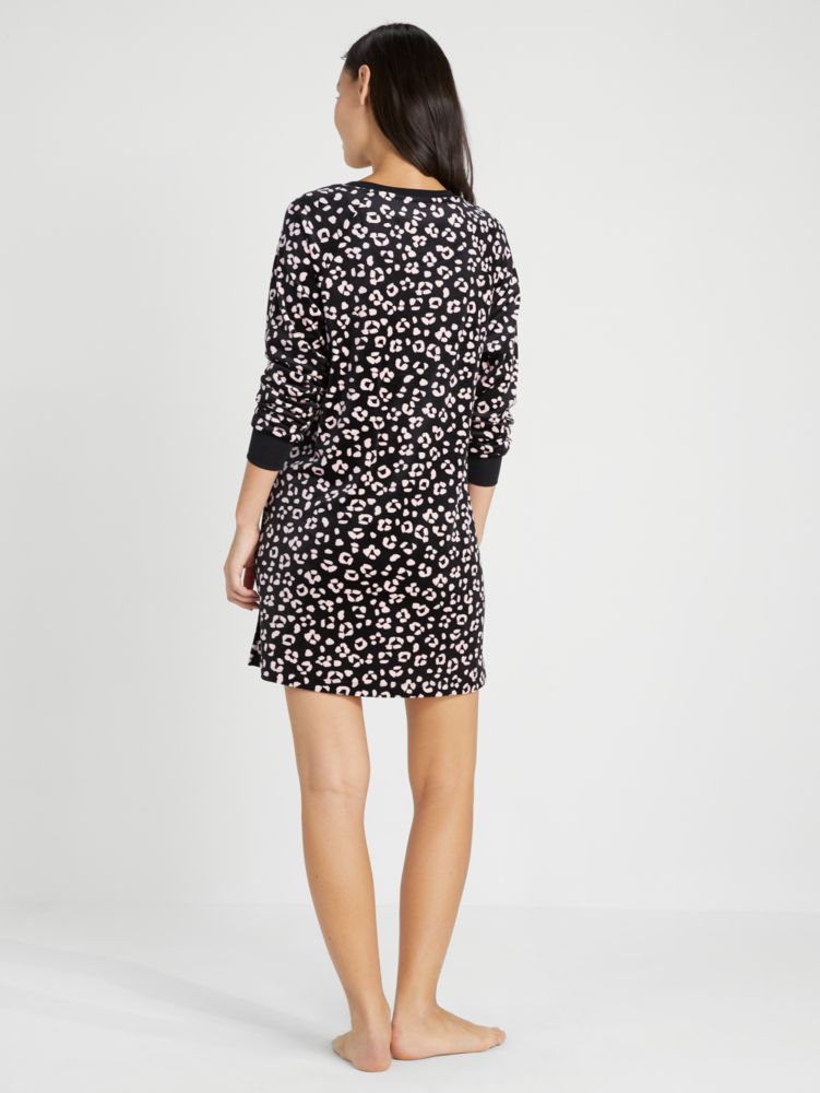 Black Cheetah Sleepshirt, , Product