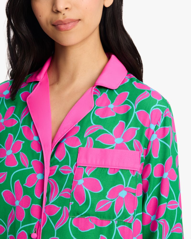 Kate Spade,Floral Vines Sleepshirt,