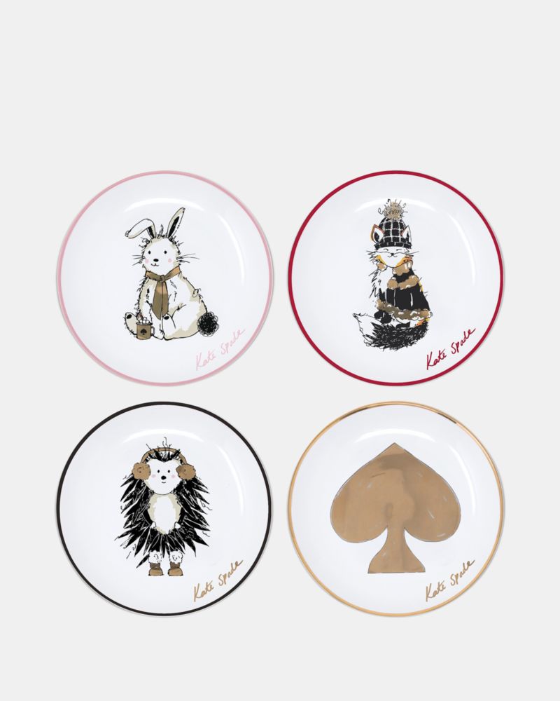 Kate Spade Outlet Tidbit Plate Set Ceramic Stoneware - Nosi