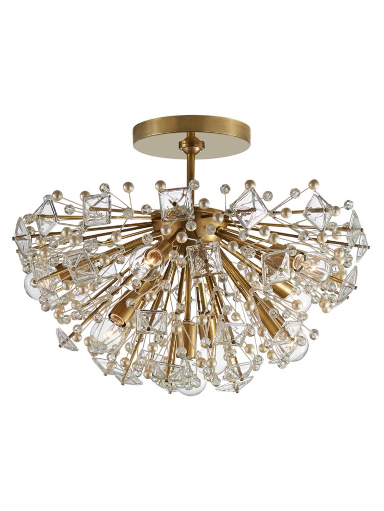 Dickinson Medium Semi-flush, , Product