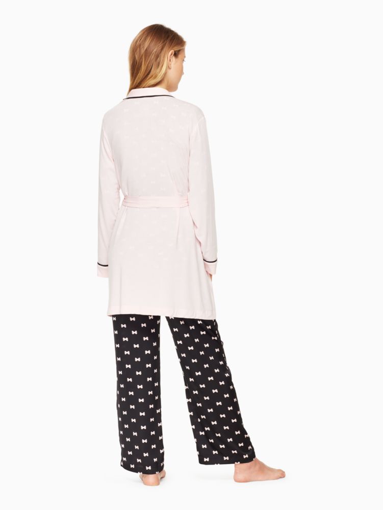 Kate Spade,Jersey Blend Bow Robe,