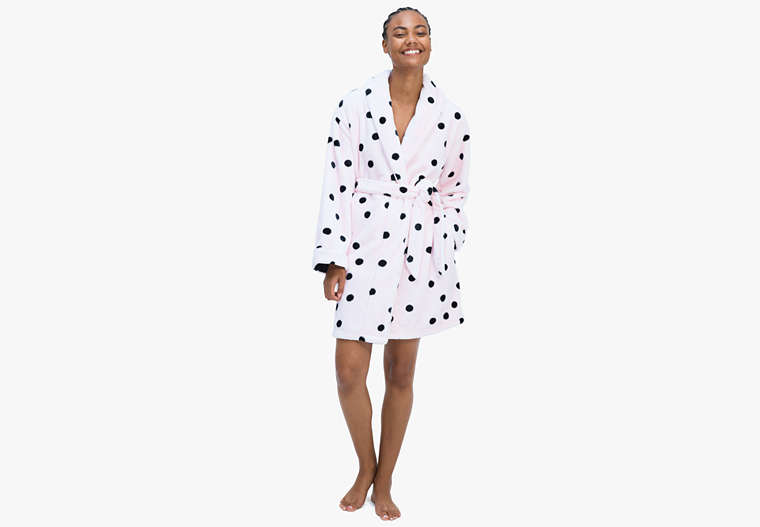 Kate Spade,leopard robe,sleepwear,Blushdot image number 0