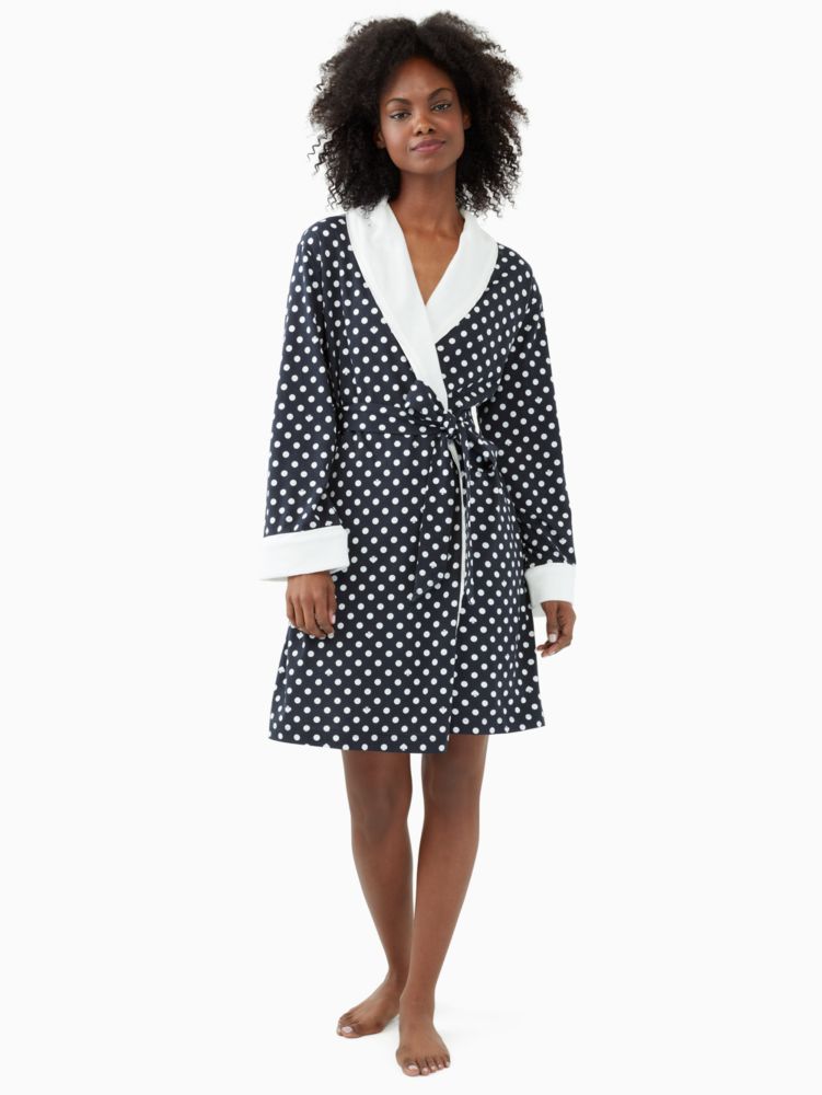 Kate Spade,long sleeve robe,sleepwear,