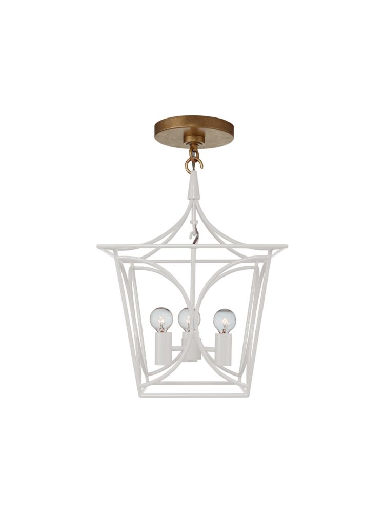 Cavanagh Mini Lantern, Cream/Clear, Product