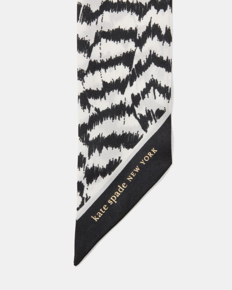 Kate Spade,Modern Feathers Silk Skinny,