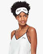 Kate Spade,Mrs. PJ Set with Sleepmask,sleepwear,Off White