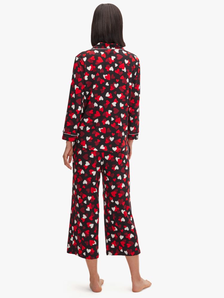 Celebration Hearts Crop Pj Set, , Product