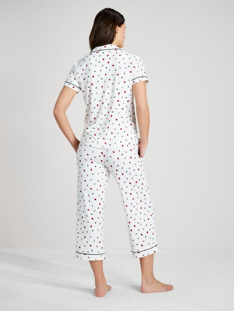 Lady Bugs Crop Pj Set Kate Spade New York