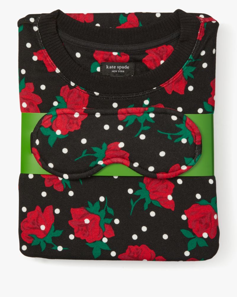 Kate Spade,Wide Leg Pj Set,Black