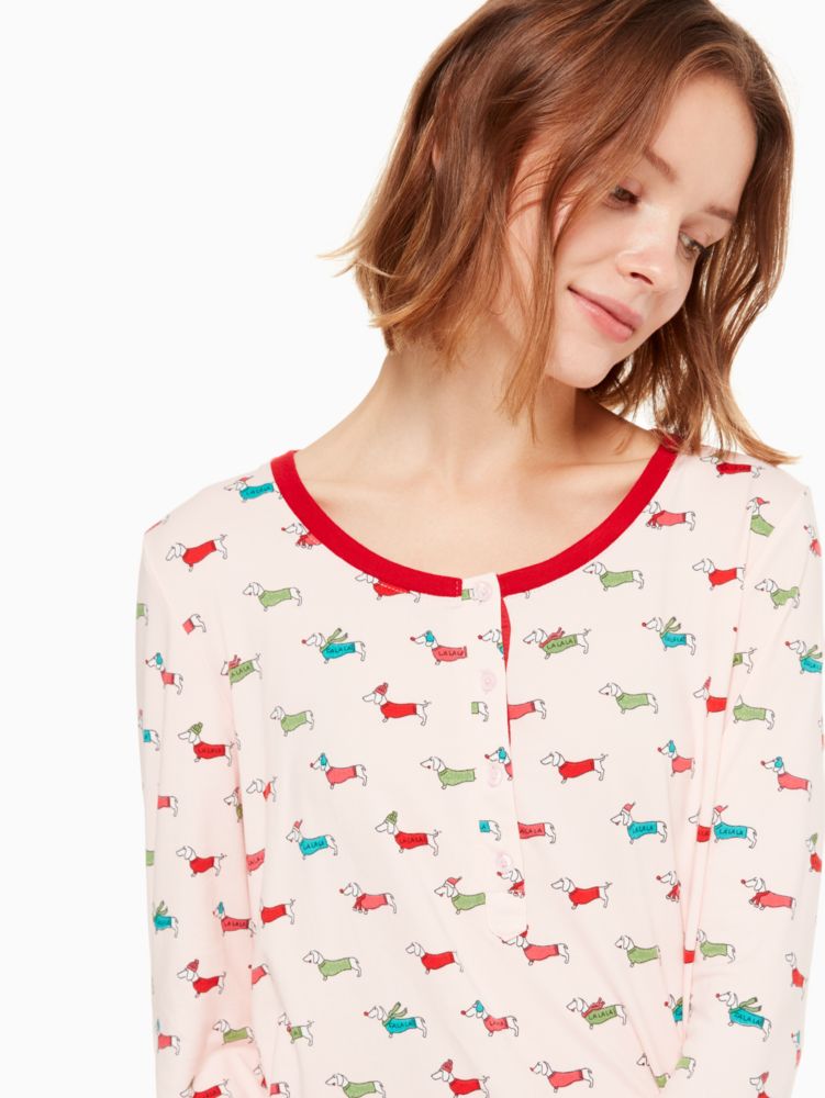 Kate spade dachshund pajamas hot sale