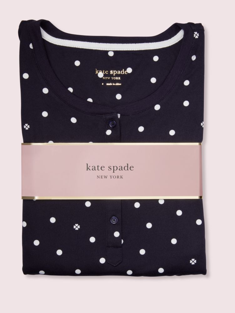 Kate Spade,skaters jogger pj set,sleepwear,Bright Sapphire
