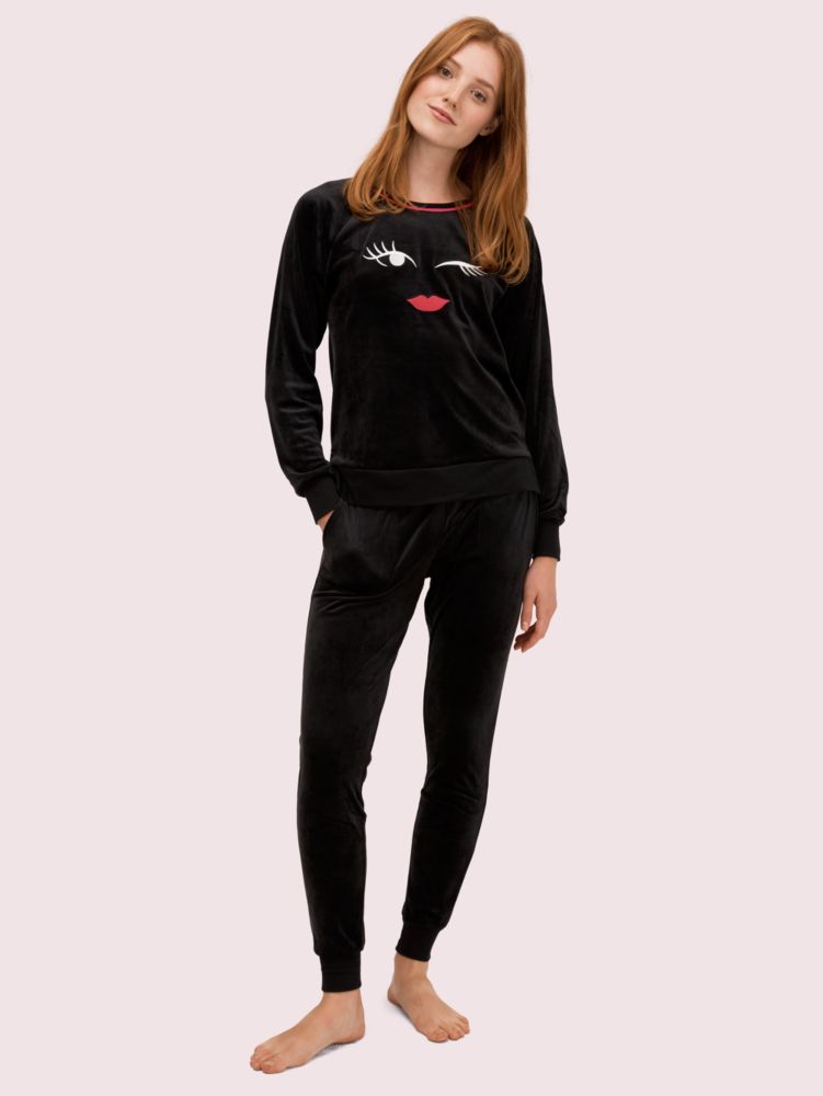 Kate Spade,Cheetah Long Pj Set,