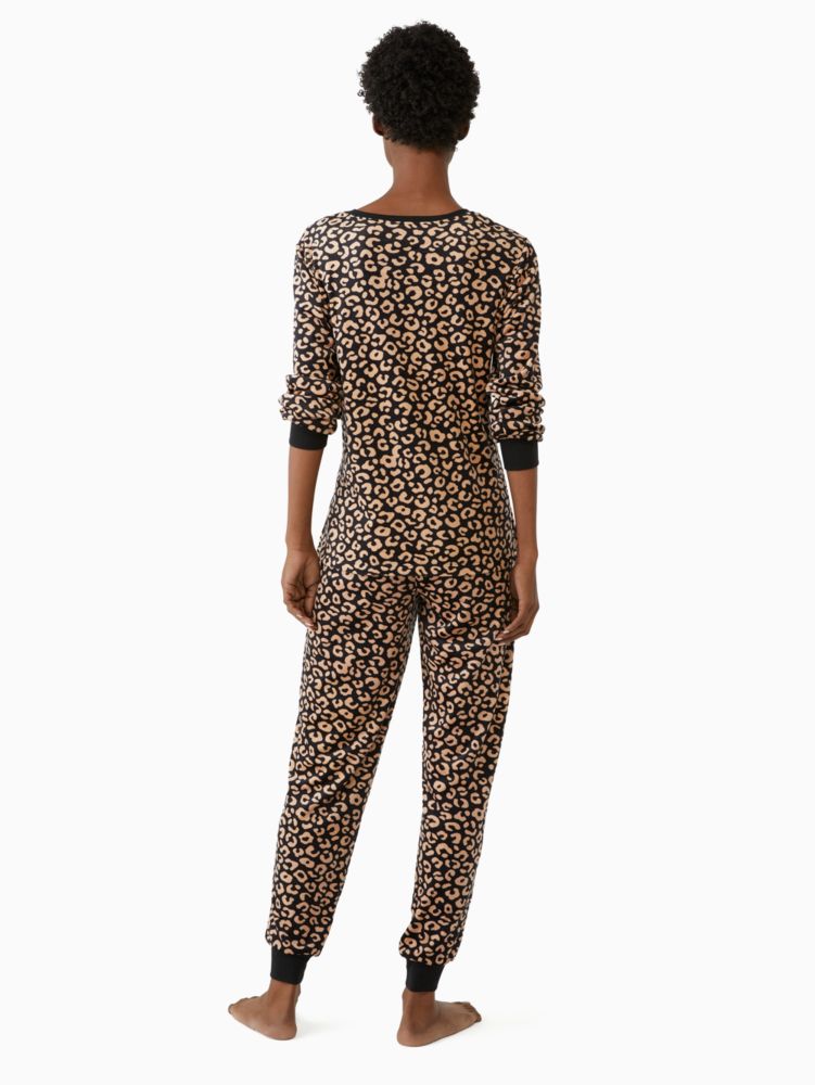 Kate Spade,velour jogger set,Polyester,50%,Leopard Print