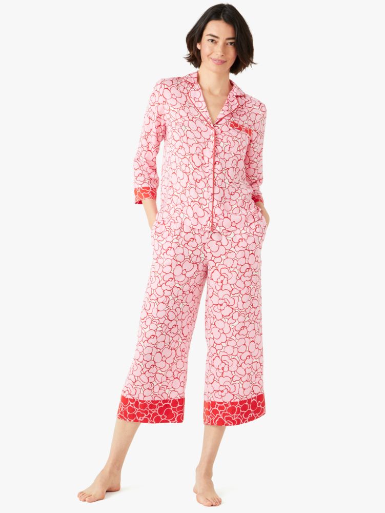 Kate Spade,crop pj set,sleepwear,