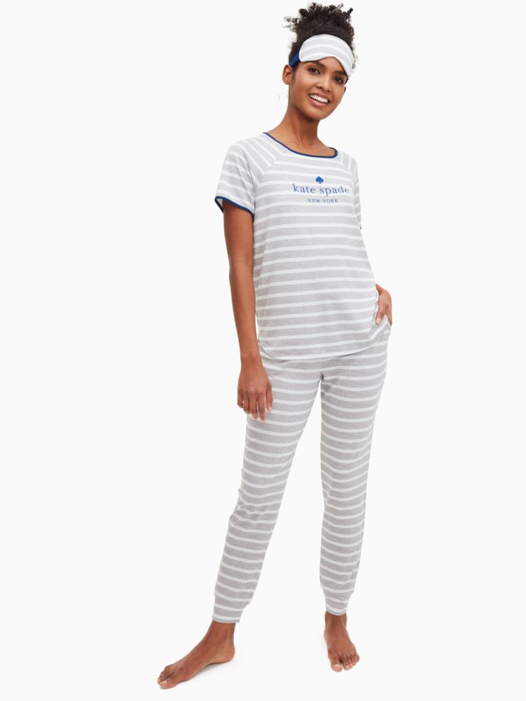 Kate Spade,short sleeve pj set and mask,sleepwear,