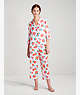 Kate Spade,Just Rosy Crop PJ Set,sleepwear,Rosebud Print
