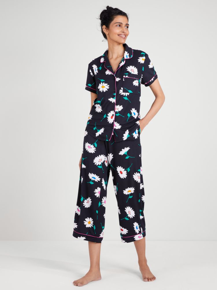 Bold Daisy Crop PJ Set, , Product