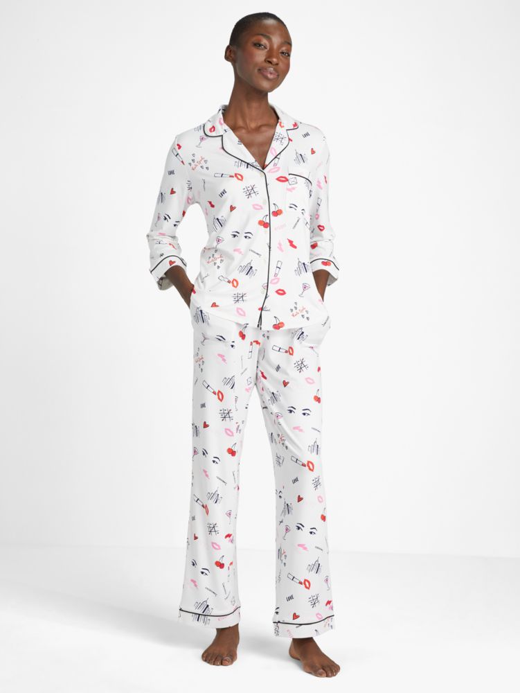 White LV Pajama Pants-Sets – Chloe E. LLC