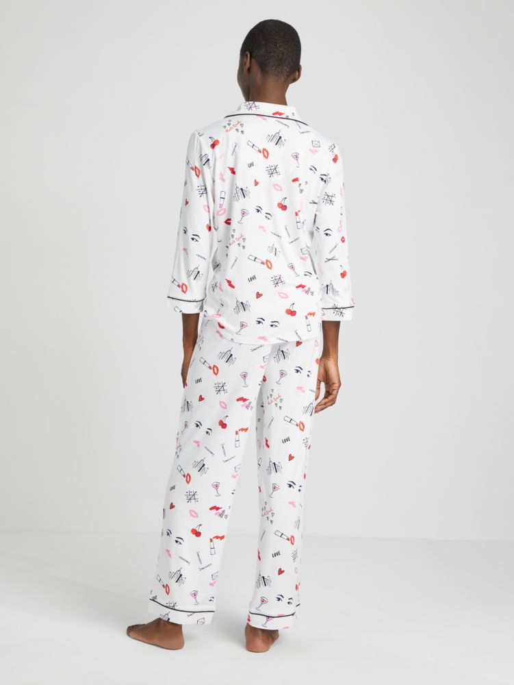 White LV Pajama Pants-Sets – Chloe E. LLC