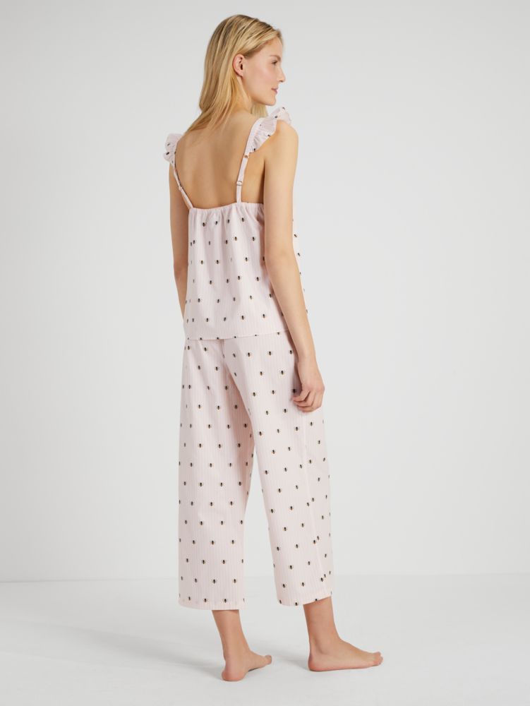 Kate Spade,Crop PJ Set,Busy Bee