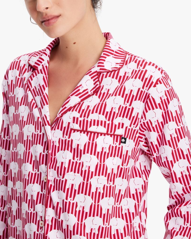 Kate Spade,Long PJ Set,Multi Color