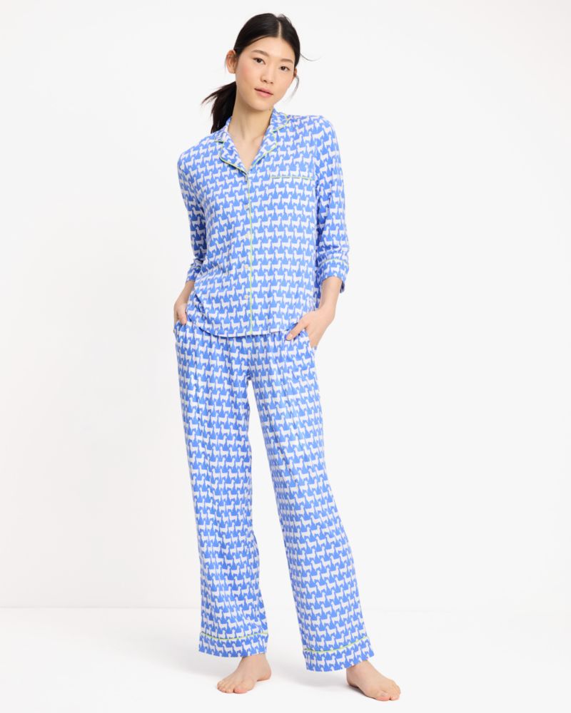 Dreams & Co. Women's Plus Size Petite Classic Flannel Pajama Set Pajamas -  2X, Black Plaid Multicolored at  Women's Clothing store