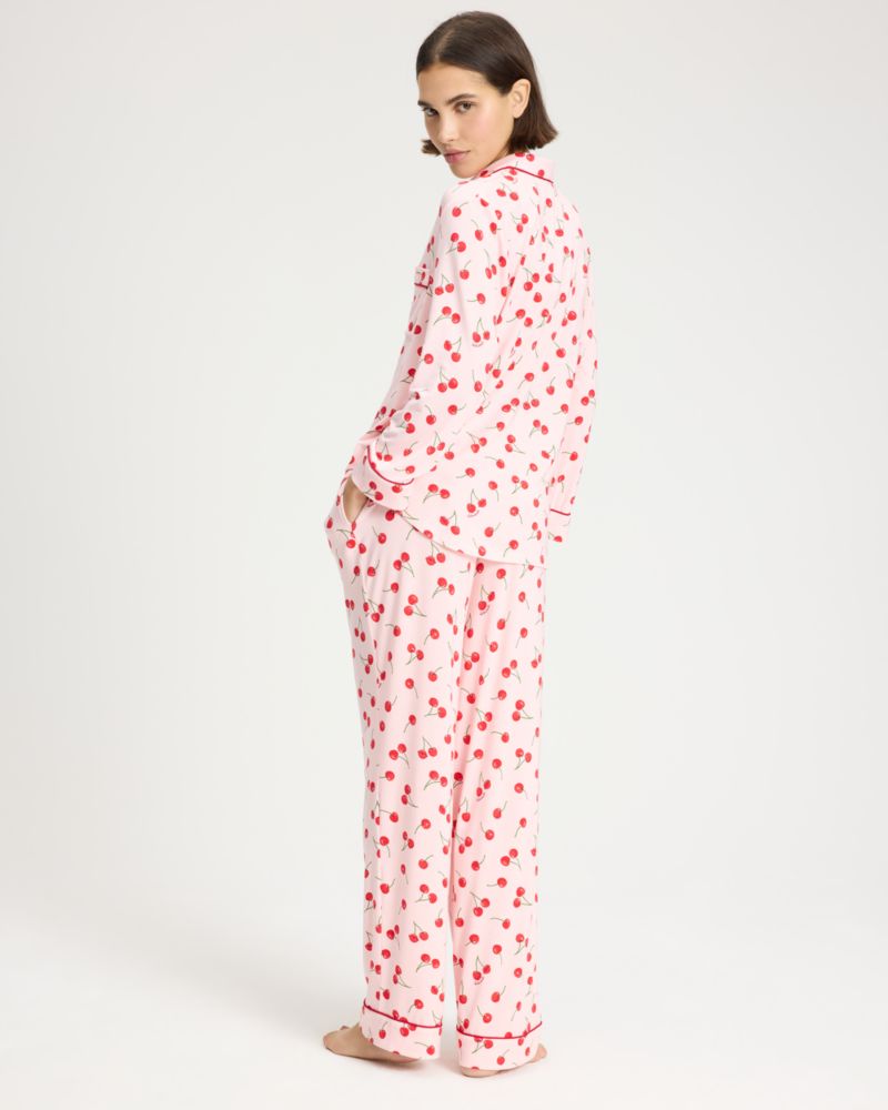 Kate Spade,Sweet Cherries Long Pj Set,