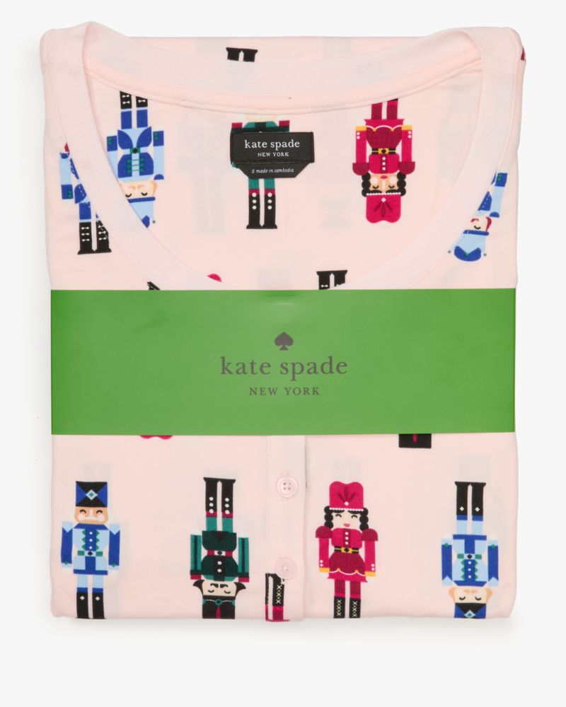 Kate Spade,Henley Jogger Pajamas,Pink