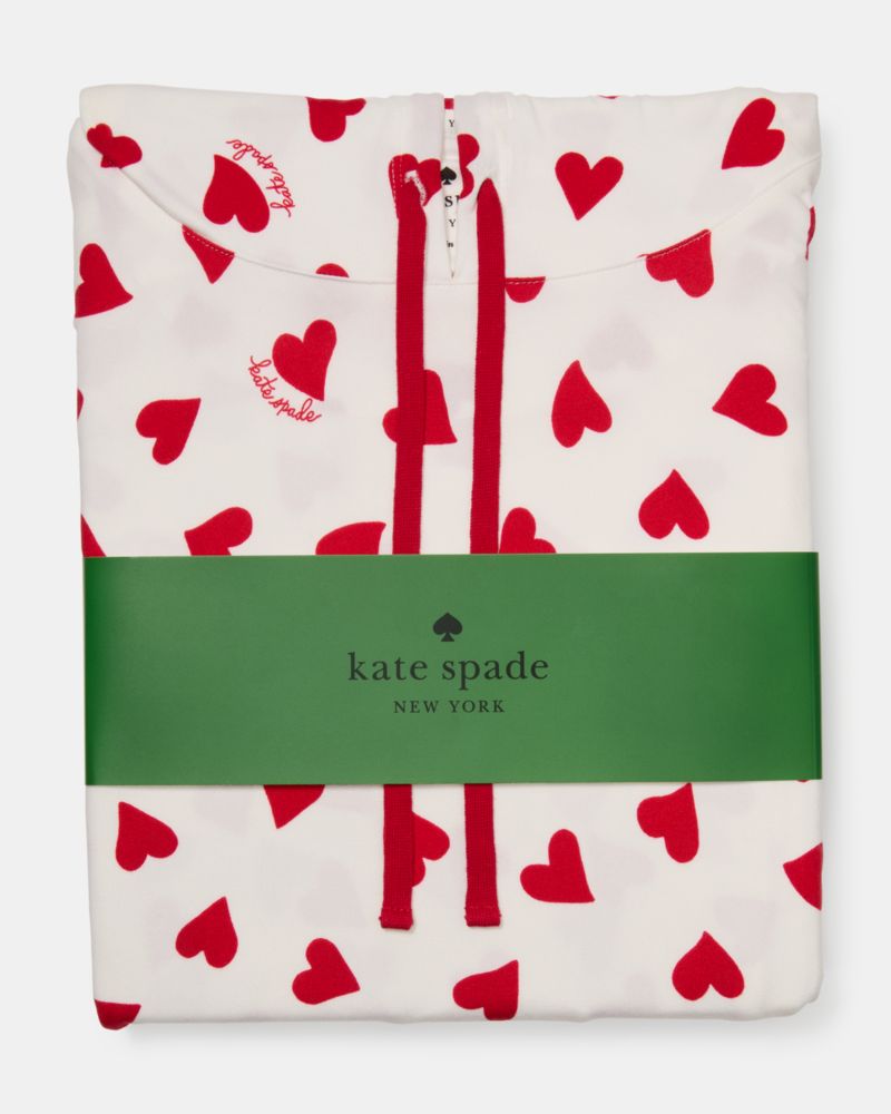 Kate Spade,Valentine's Hooded Sleep Set,